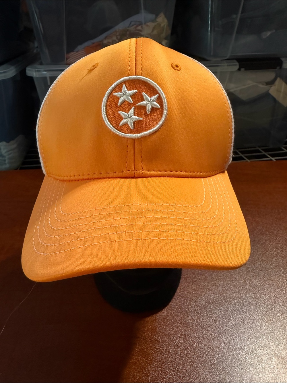 Top of The World  Tennessee Tri-Star UT mesh-back trucker hat.